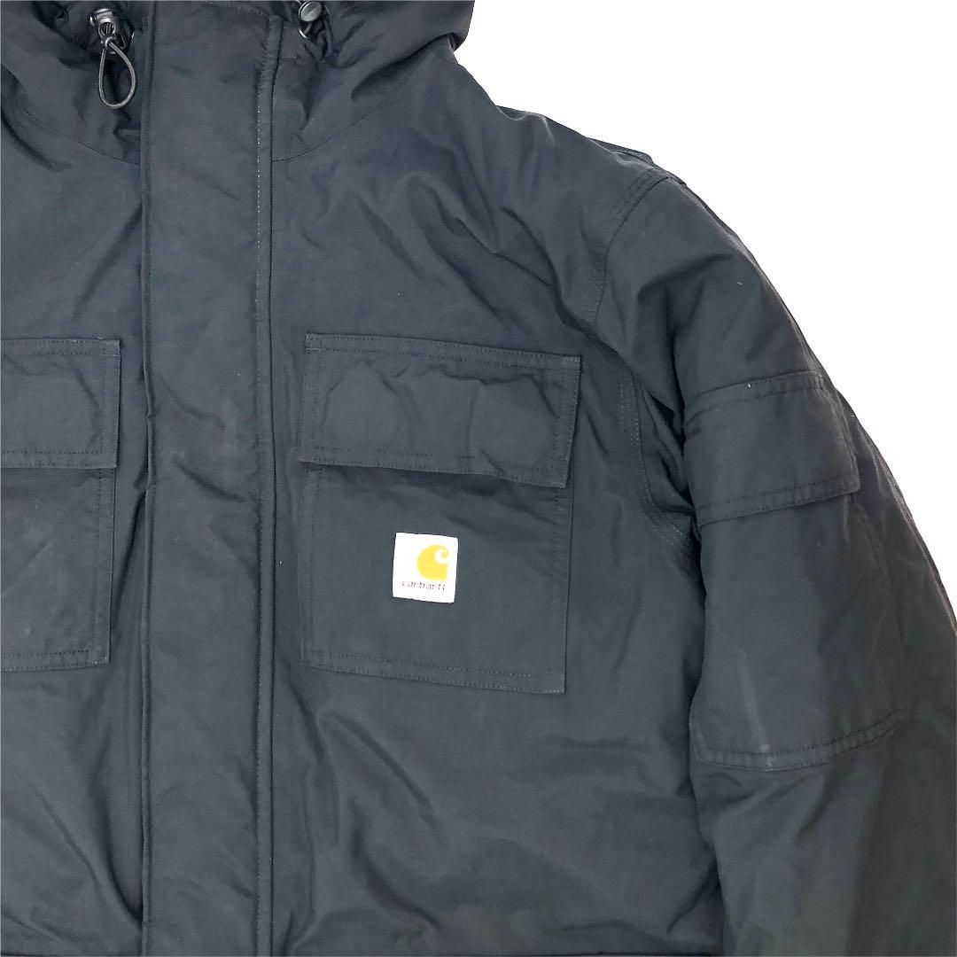 カーハート Bering Parka II ダウンジャケット メンズ 古着 黒