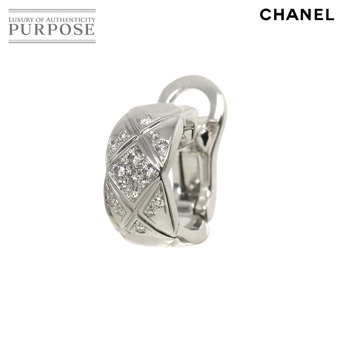 CHANEL ココクラッシュ WG シングル ピアス 2個 ココ クラッシュ - ファイン ジュエリー | CHANEL シャネル