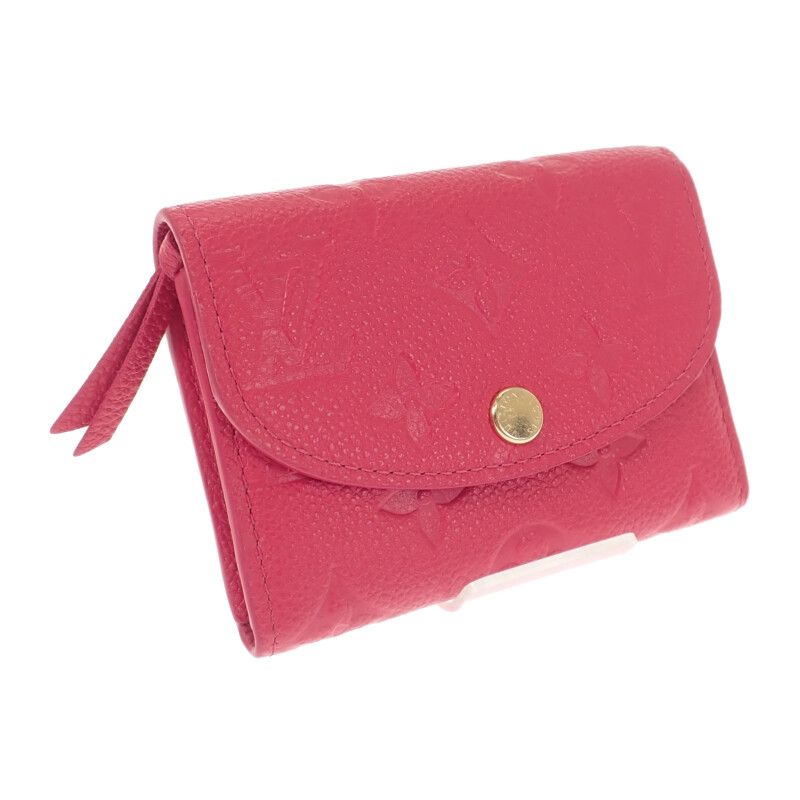 ルイヴィトン LOUIS VUITTON ポルトモネロザリ M81521 コインケース 小銭入れ モノグラムアンプラント ピンク ローズポンディシェリ レディース ギフト ABランク
