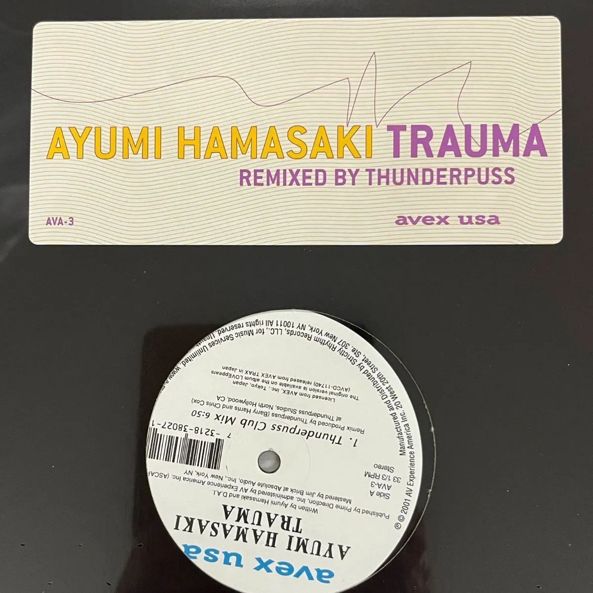 浜崎あゆみ 「TRAUMA」 完全生産限定盤 avex usa海外輸入版 Ayumi