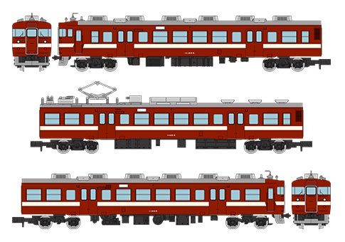 鉄道コレクション 国鉄413系（北陸本線 旧塗装） 3両セットB 【トミー