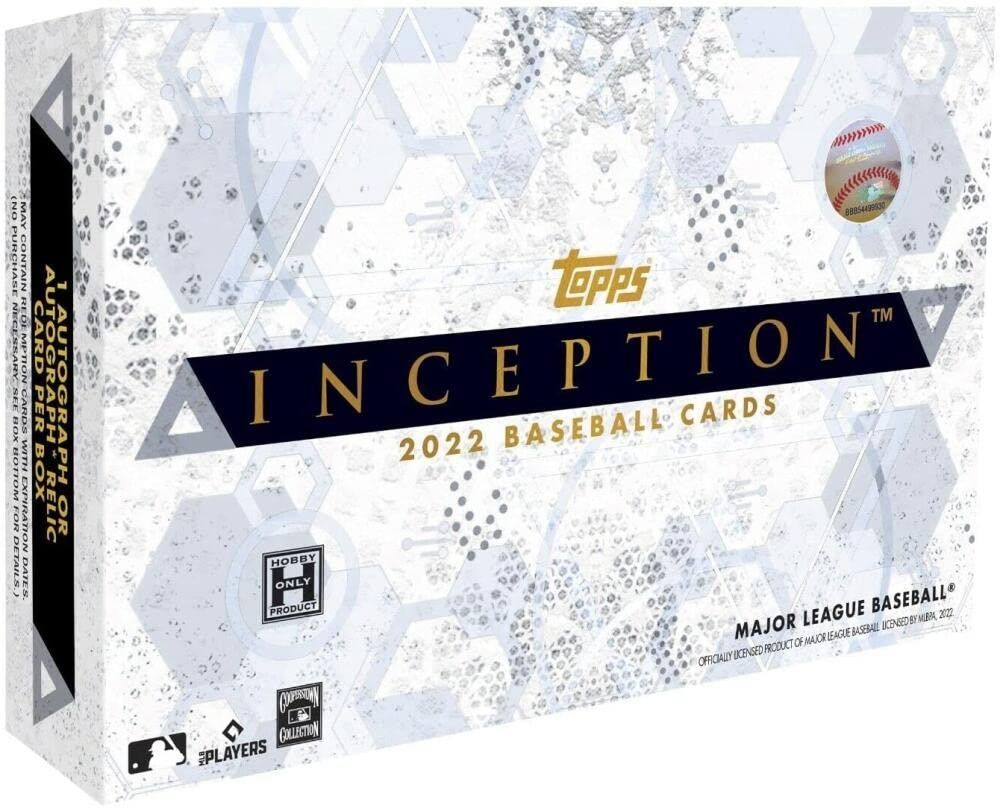 MLB 2022 Topps Inception Baseball Hobby Box トップス インセプション ベースボール ホビーボックス メジャーリーグ 野球 カード 