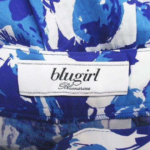 ブルーガール ブルマリン BLUGIRL BLUMARINE 膝丈 フレア