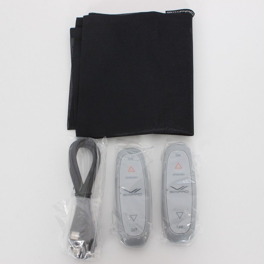 MTG SIXPAD Leg Belt 2 SE-CM-14A-M グレー コントローラー付 シックスパッド レッグベルト2 本体 LLC-HASEGAWATOSO_COM