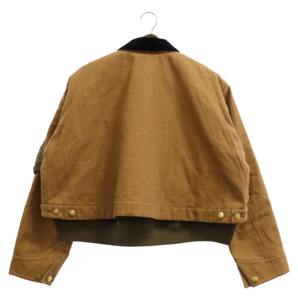 Sacai (サカイ) ×Canvas MA-1 jacket Detroit×キャンバス MA-1