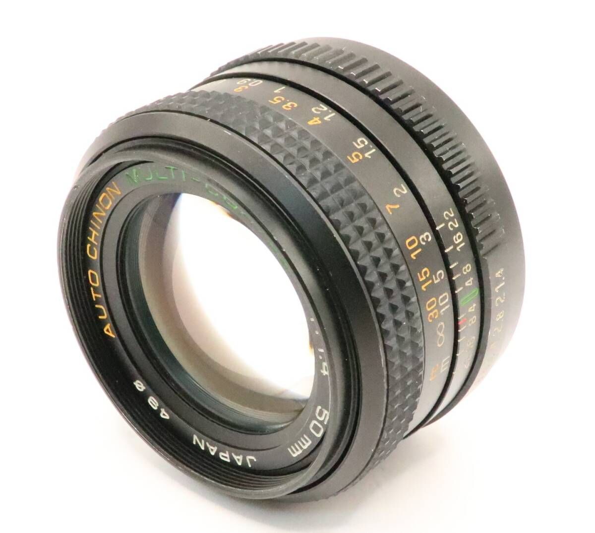 ☆希少品☆ チノン AUTO CHINON MULTI-COATED 50mm F1.4 #836 - メルカリ
