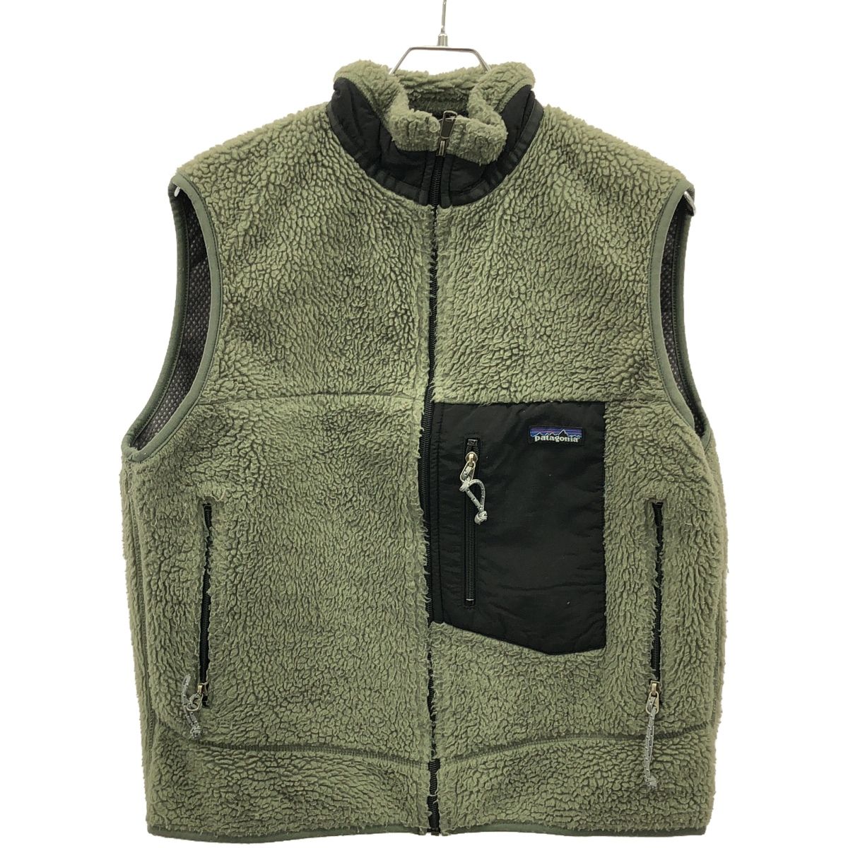 Patagonia パタゴニア LASSIC RETRO X VEST クラシック レトロX フリースベスト 23044 グリーン M