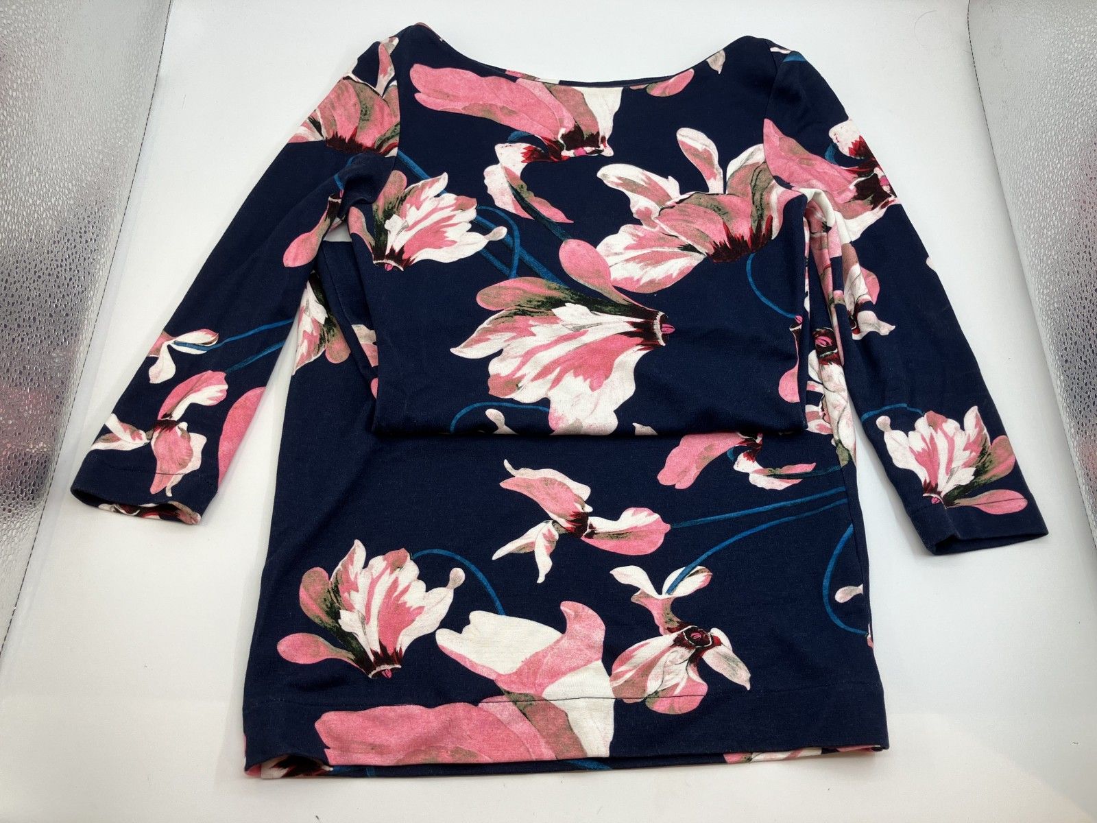 ERDEM× 花柄ワンピース ネイビー S 美品 限定コラボ ERDEM×H&M 花柄ワンピース ネイビー S 美品 限定コラボ - メルカリ