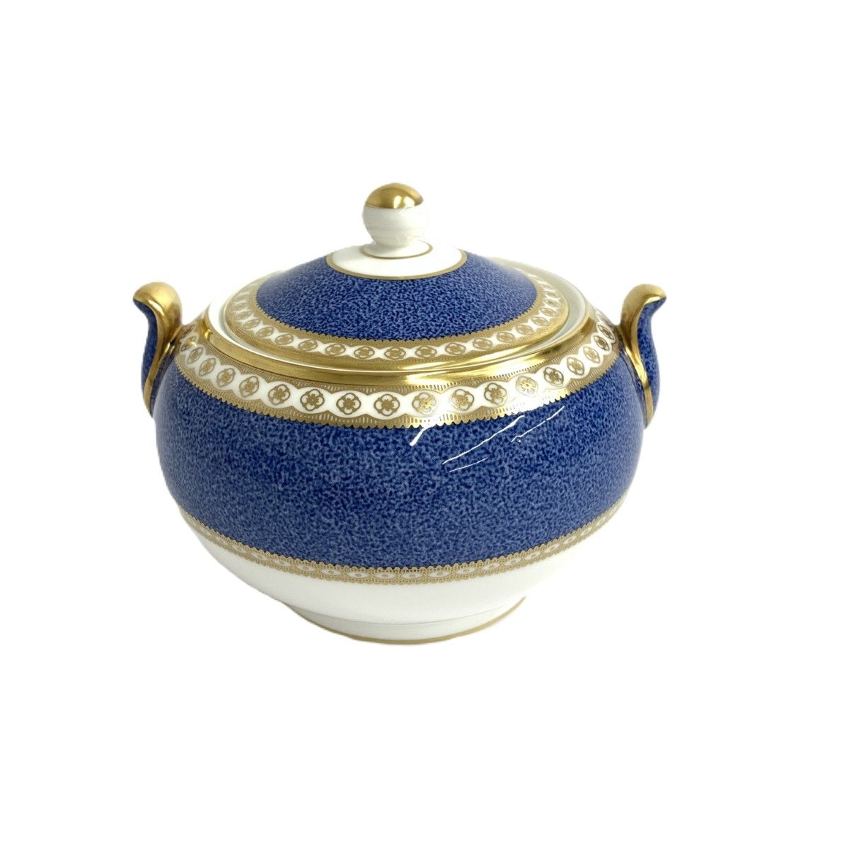 Wedgwood ウェッジウッド ユーランダーパウダーブルー シュガーポット 240001140762