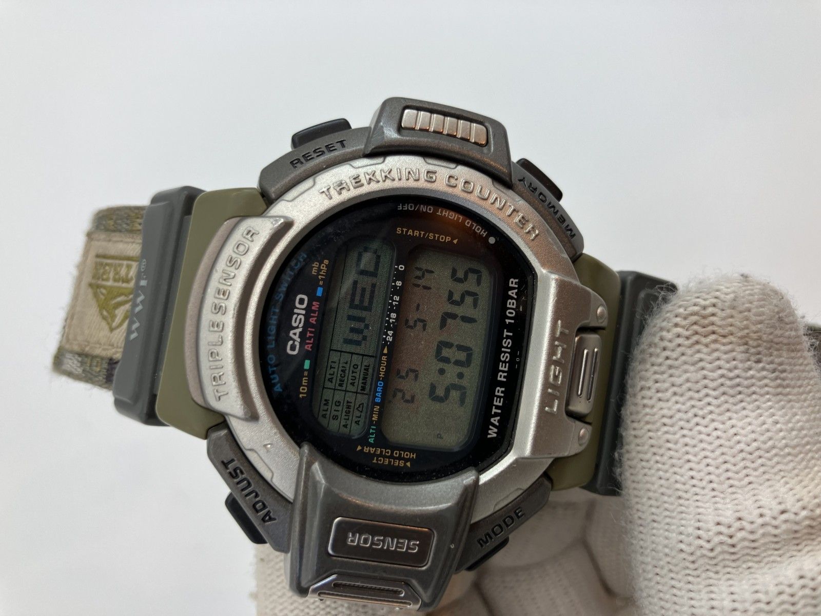 CASIO Gショック PRT-60WWJ 腕時計 ケース幅54mm 電池交換済み 5月