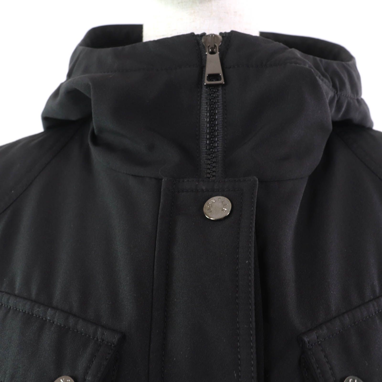美品★モンクレール・LAVAUDワッペン ベルト フード付ダウンジャケット(0) brand-td-store_h06-st31124