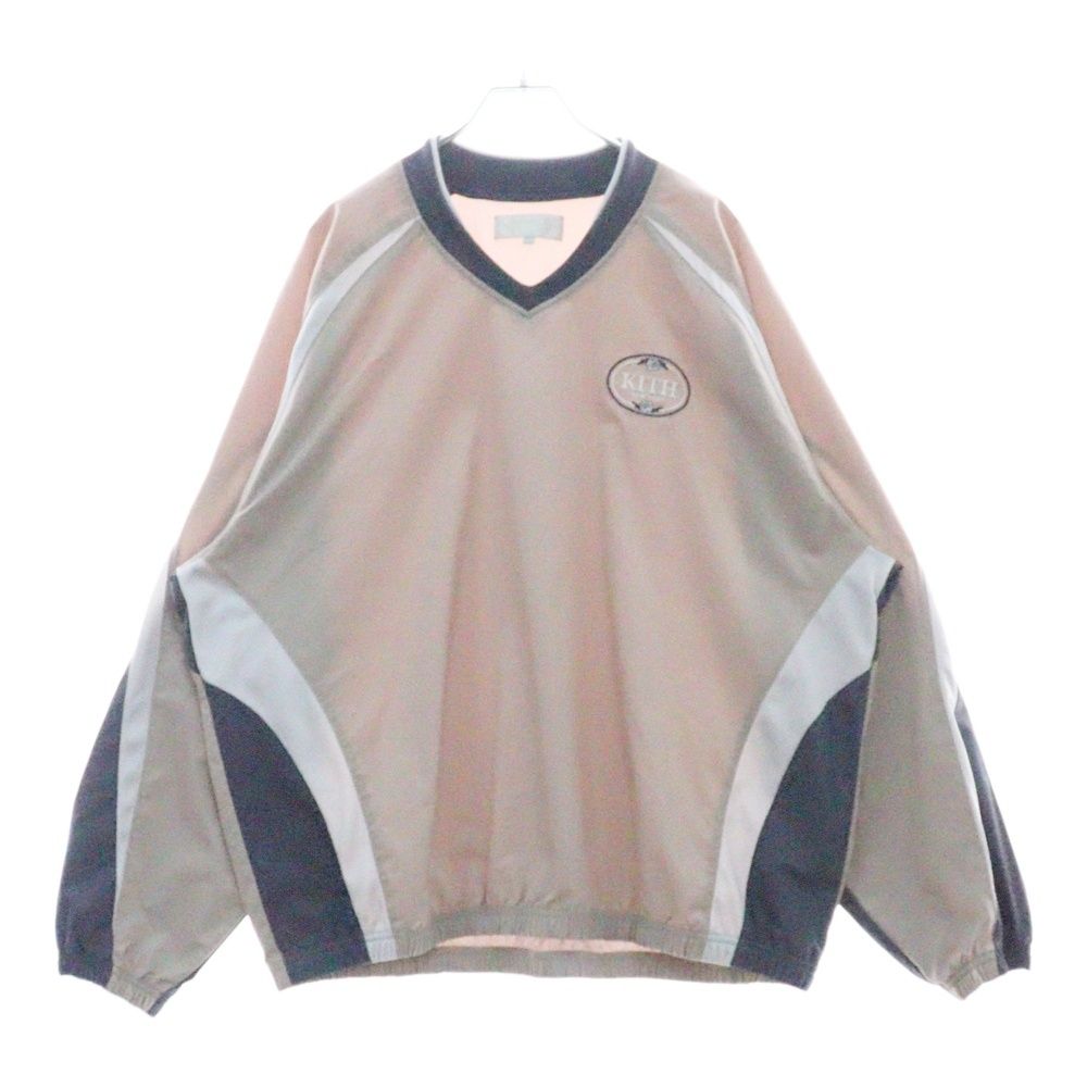 KITH (キス) 24SS DAYTON MESH COMBO PULLOVER メッシュコンボナイロン 