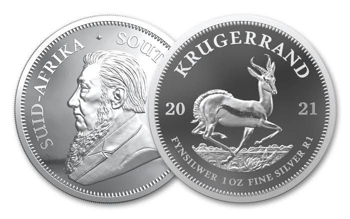 2021年 南アフリカ クルーガーランド銀貨 - 貨幣