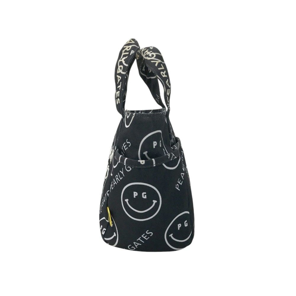 PEARLY GATES パーリーゲイツ カートバッグ ニコちゃん柄 ネイビー系