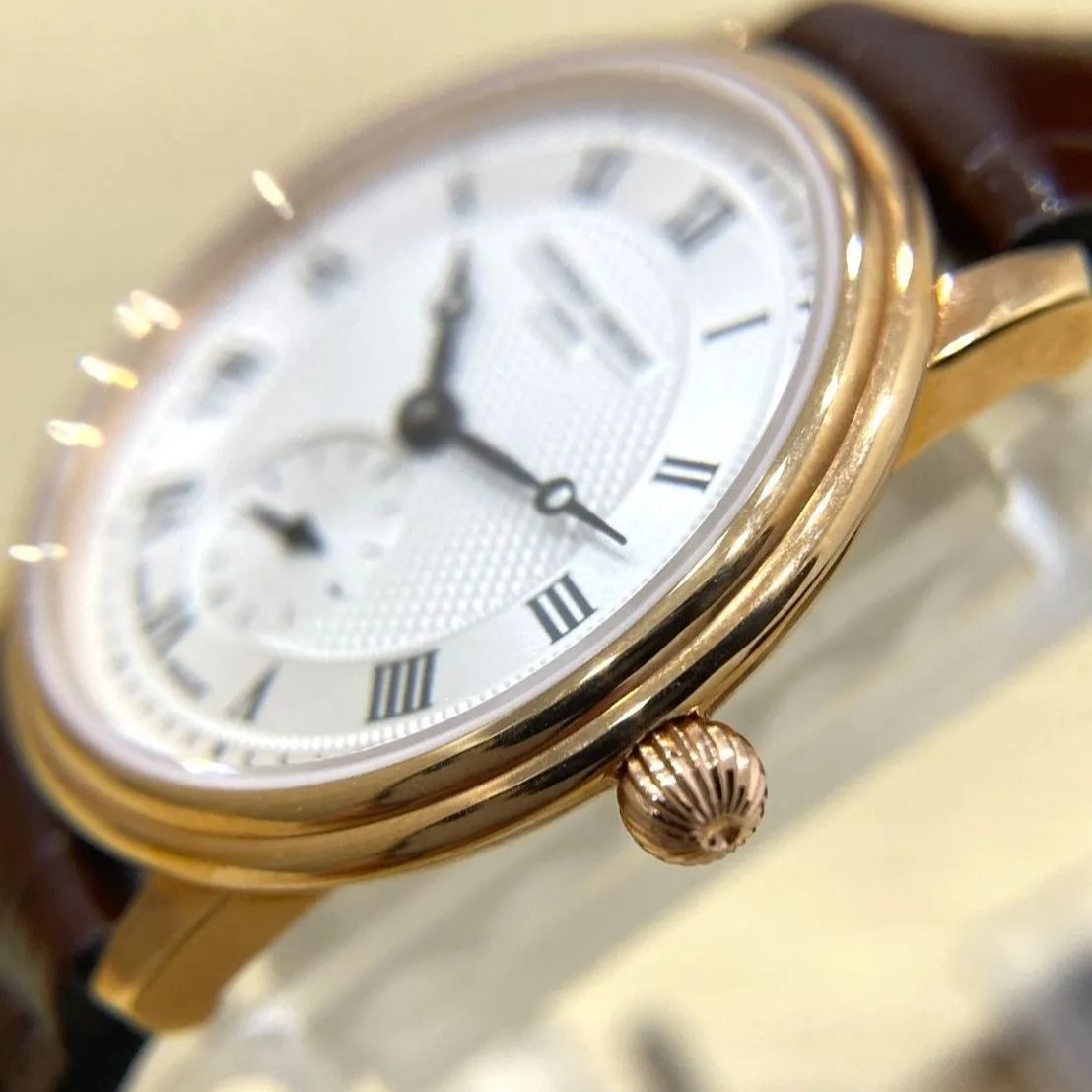 フレデリック コンスタント スリムライン スモールセコンド 腕時計 ブレゲ好きに 10/1(水)～フレデリック・コンスタント価格改定が行われます