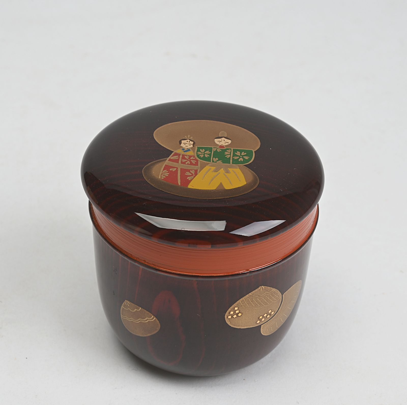 貝合わせ蒔絵 珠光棗