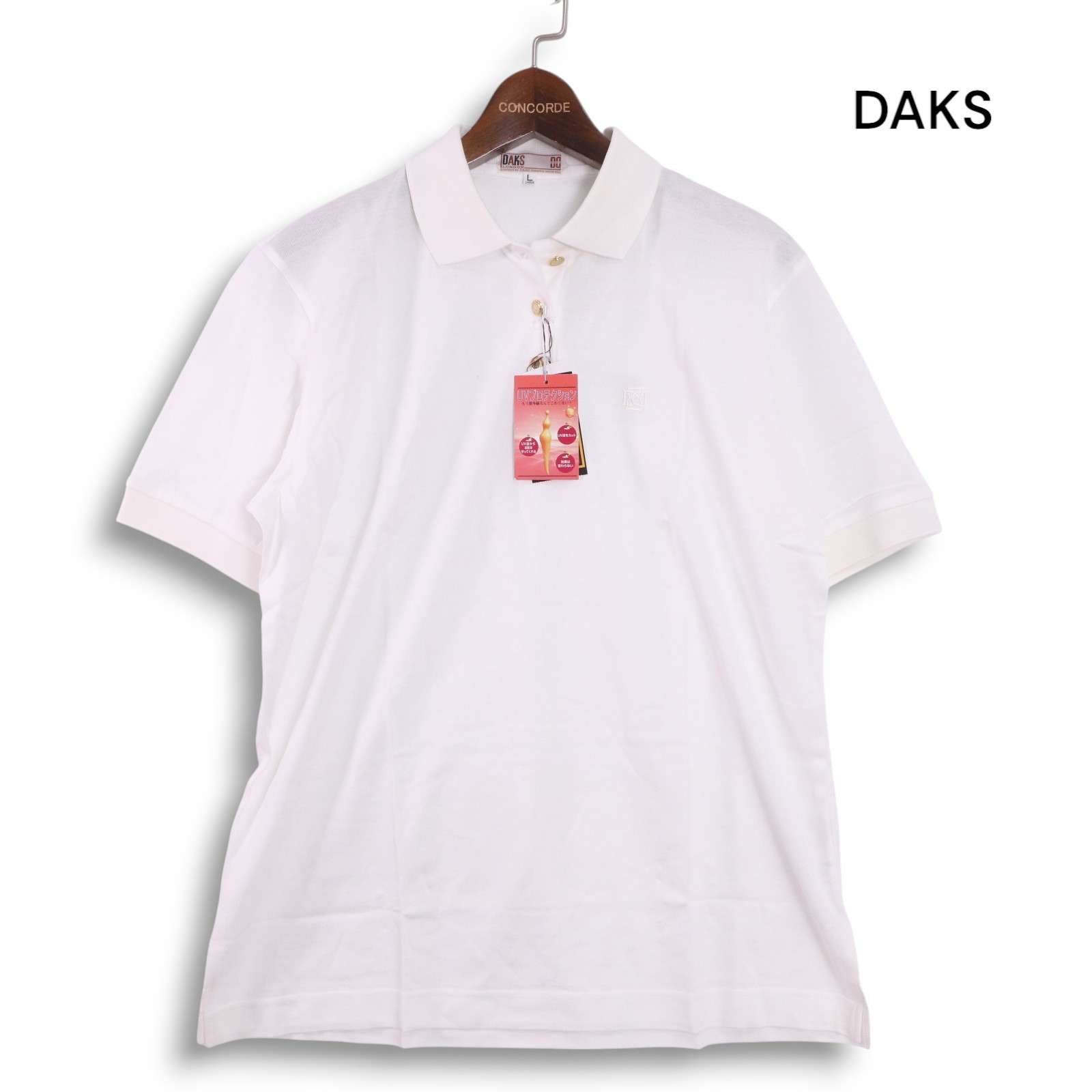 （ブランドロゴ）の人気ランキング 新品 UV 春夏 ゴルフ ダックス GOLF DAKS 未使用】 トップス