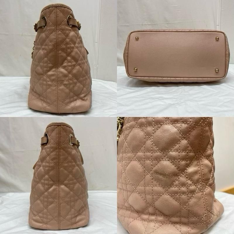 Christian Dior クリスチャンディオール トートバッグ レディディオール カナージュ パナレア トートバッグ 01-RU-0161 -  メルカリ