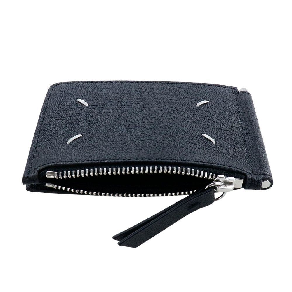 メゾンマルジェラ 財布 二つ折り Maison Margiela BI-FOLD WALLET WITH MONEYCLIP バイフォールド ウォレット  マネークリップ SA1UI0004 P4806 T8013 ブラック - メルカリ