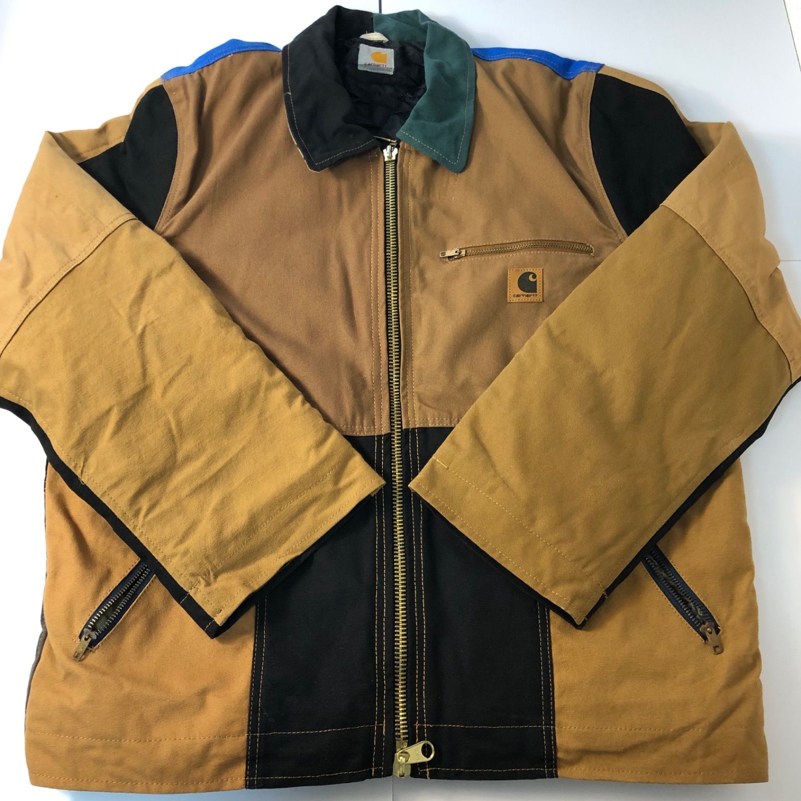 Carhartt リメイクジャケット ダック ワーク デトロイト Carhartt リメイクダックジャケット カーハート デトロイト