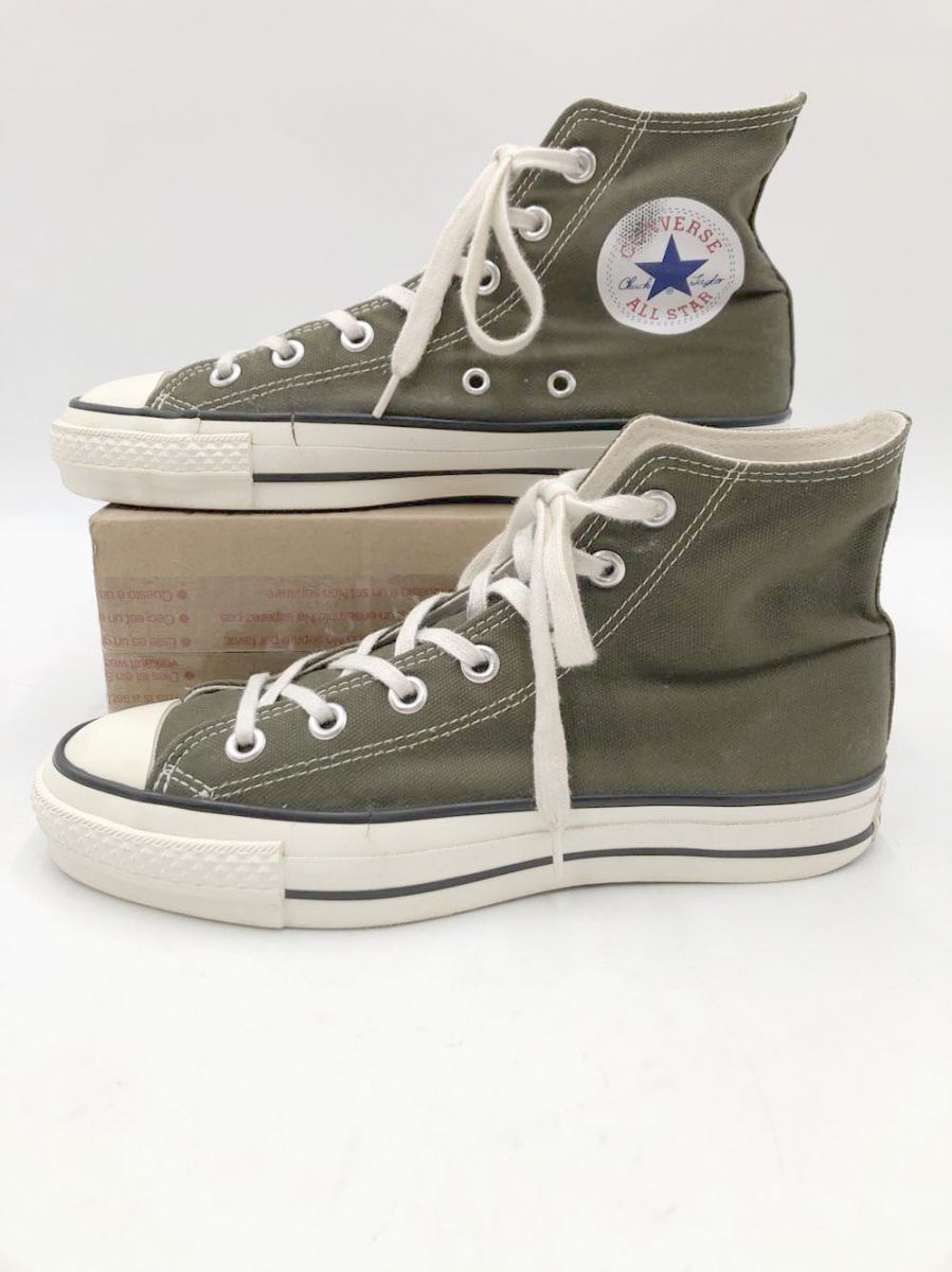 CONVERSE コンバース オールスター J HI カーキ ハイカット スニーカー size5.5(24.5cm相当)/カーキ ■■◎レディース