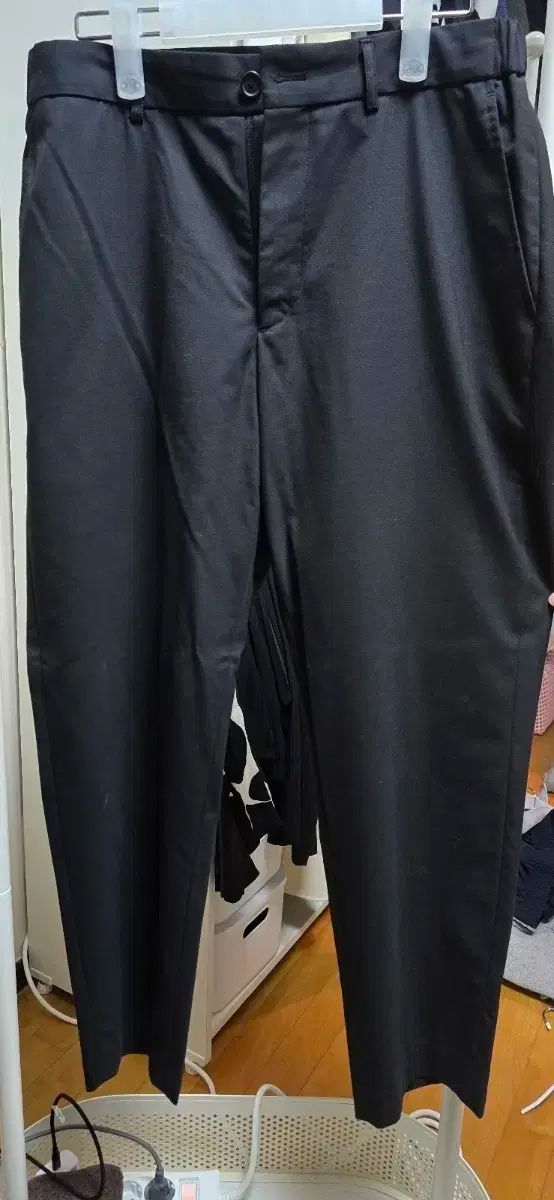 BEAKER ブラック 基本 スラックス ズボン