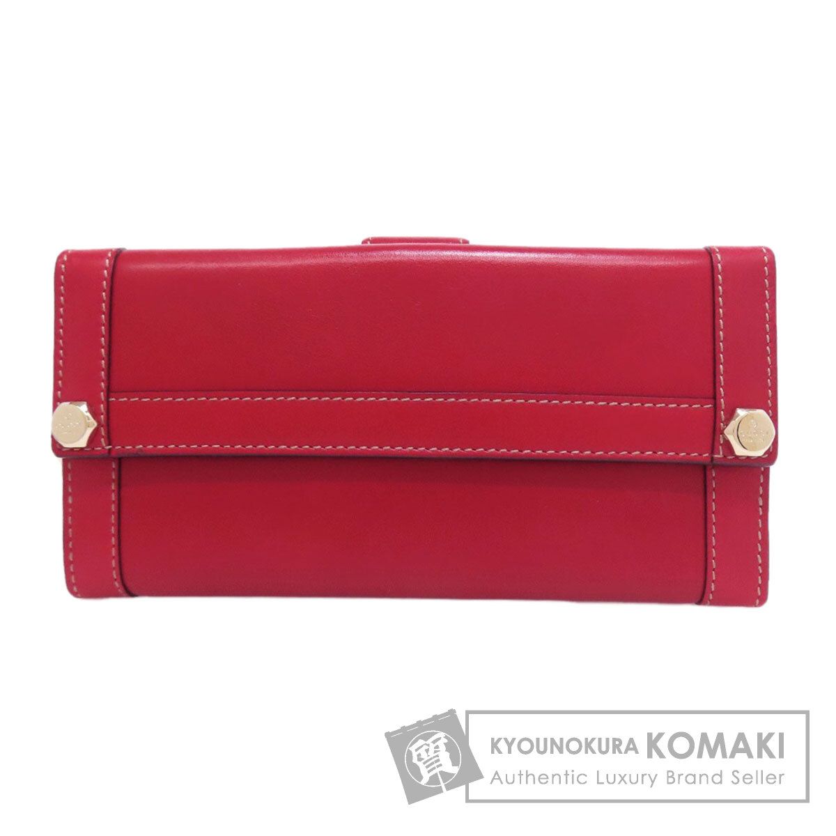 GUCCI グッチ 153211 Wホックサイフ 長財布 小銭入れあり カーフ レディース