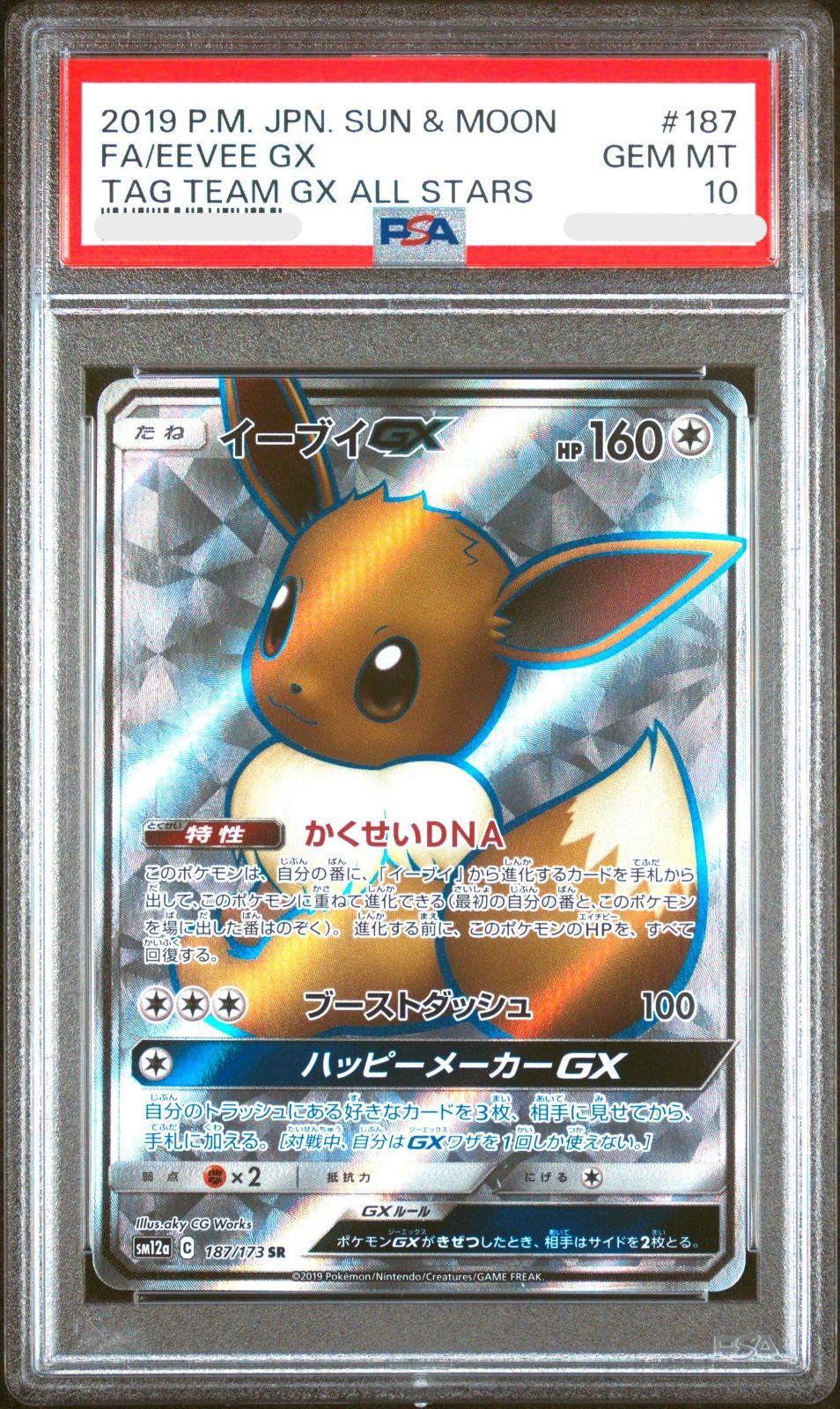 PSA10 ポケモンカード イーブイGX SR タッグオールスターズ 【公式通販】