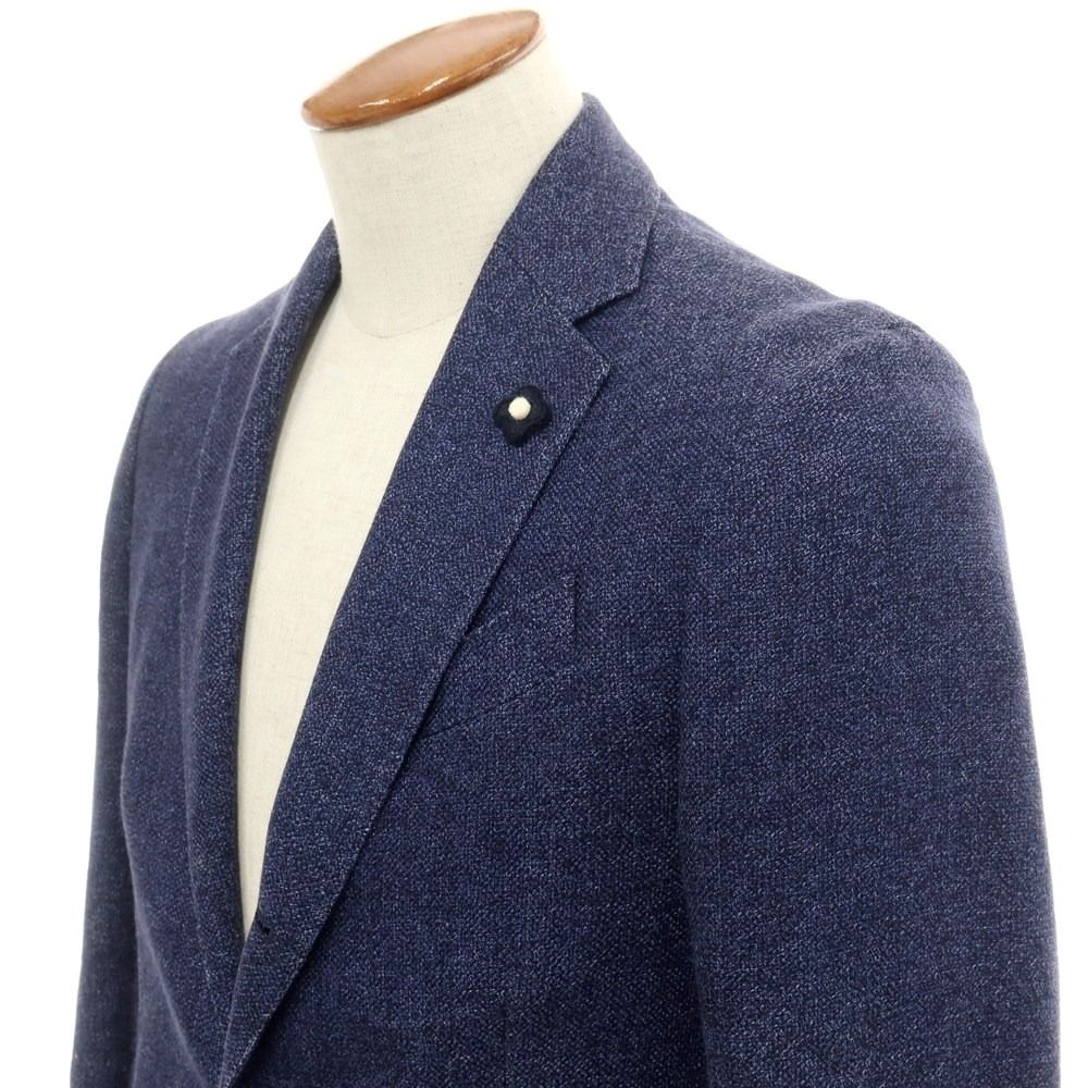 中古】ラルディーニ LARDINI ウールリネン テーラードジャケット  