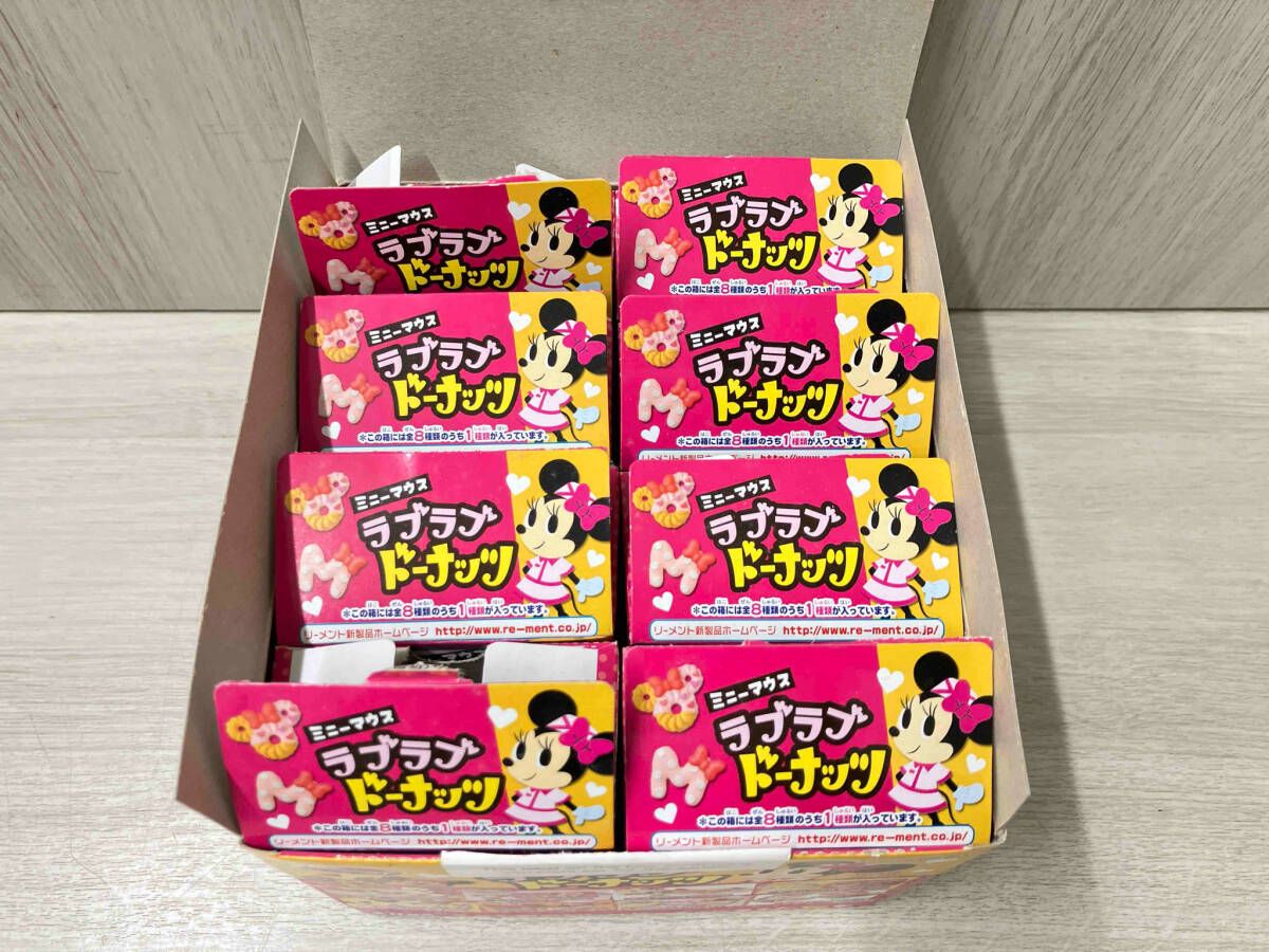 ミニーマウス ラブラブドーナッツ 全8種 コンプリート ディズニー
