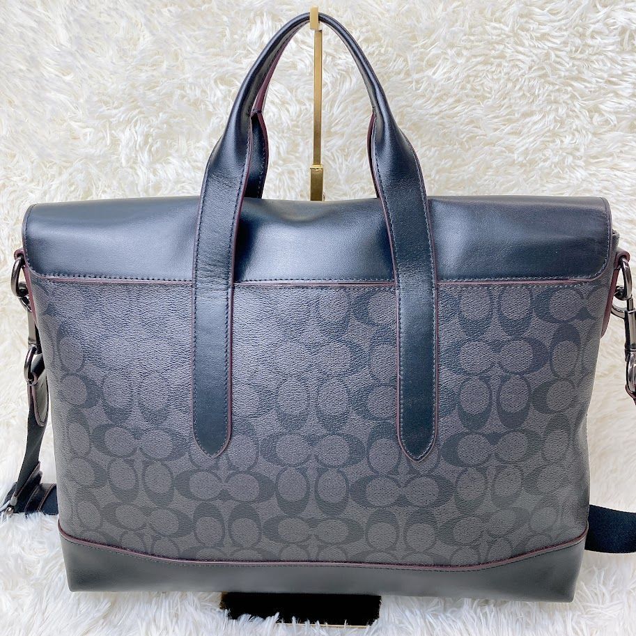 【極美品】COACH コーチ　ハミルトン　2WAビジネスバッグ　ショルダーバッグ 極美品】COACH コーチ 2way ビジネスバッグ サリバン ハミルトン
