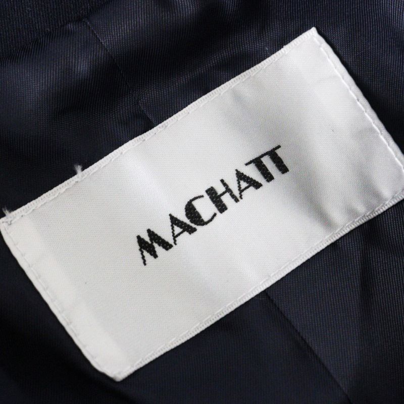 machatt マチャット　トレンチベスト 2024SS マチャット MACHATT トレンチベスト/ネイビー ロングジレ