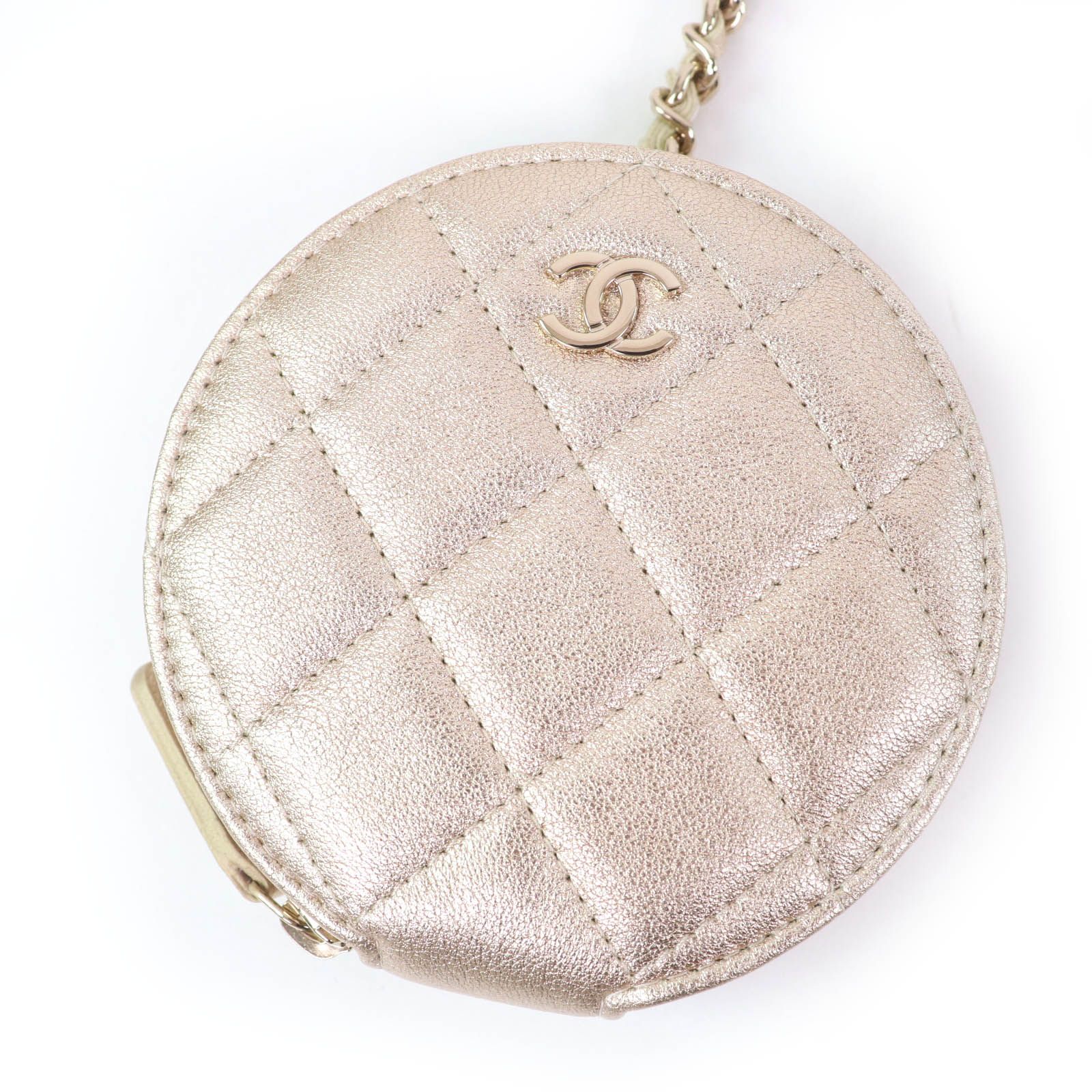 未使用品☆CHANEL シャネル マトラッセ レザー コインケース