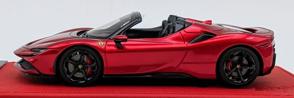 BBR MODELS 1|43Deluxe Ferrari SF90 Spider Gloss F1 2007 Red CDL359