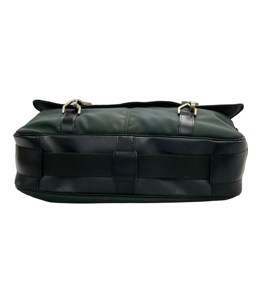 美品 ルイヴィトン タイガ デルスー ブラック レザー ショルダーバッグ