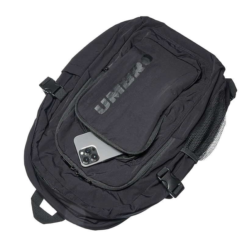 アンブロ] リュック デイパック 柔らかく 軽い ナイロン ロゴ刺繍