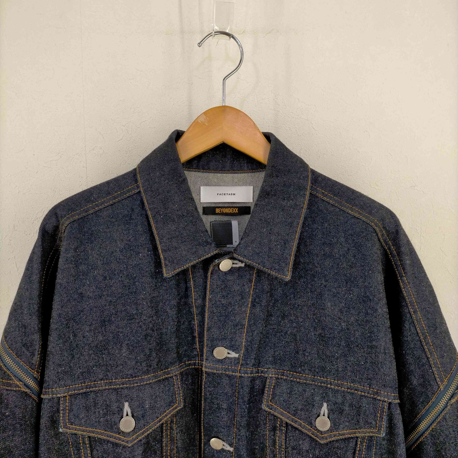 ファセッタズム FACETASM ×BEYONDEXX 21SS DNM JKT メンズ JPN：4 