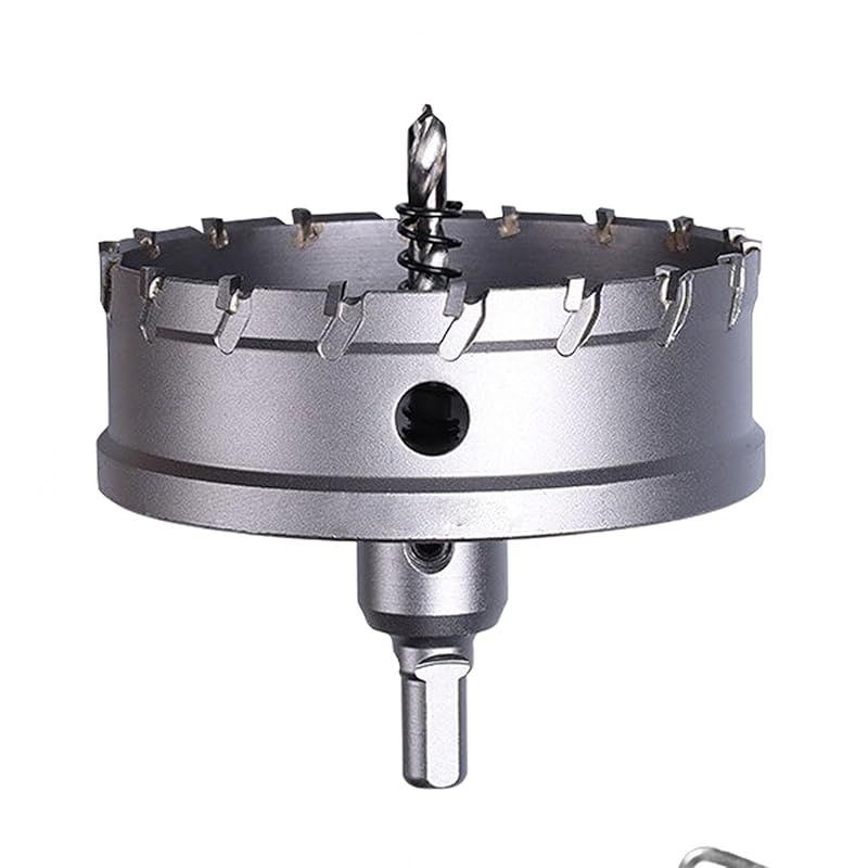 超硬 ホールソー ホールカッター ステンレス 鉄 金属 穴あけ タングステン合金チップ 切削直径 (95 mm)