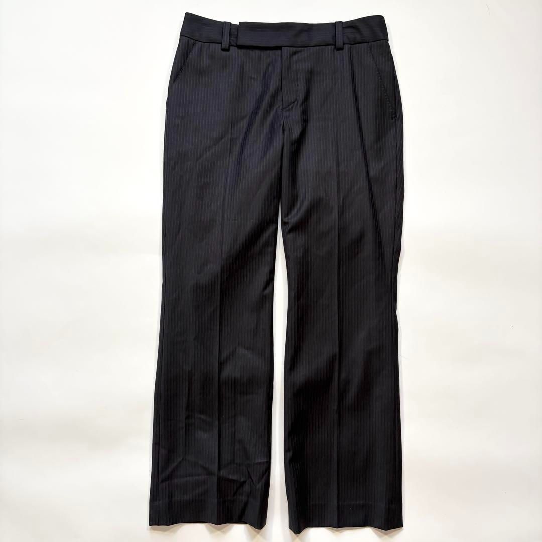 23区 セットアップ 3点セット ストライプ ジャケット パンツ スカート スーツ ネイビー 40 WWW_MORNINGWALKER_COM