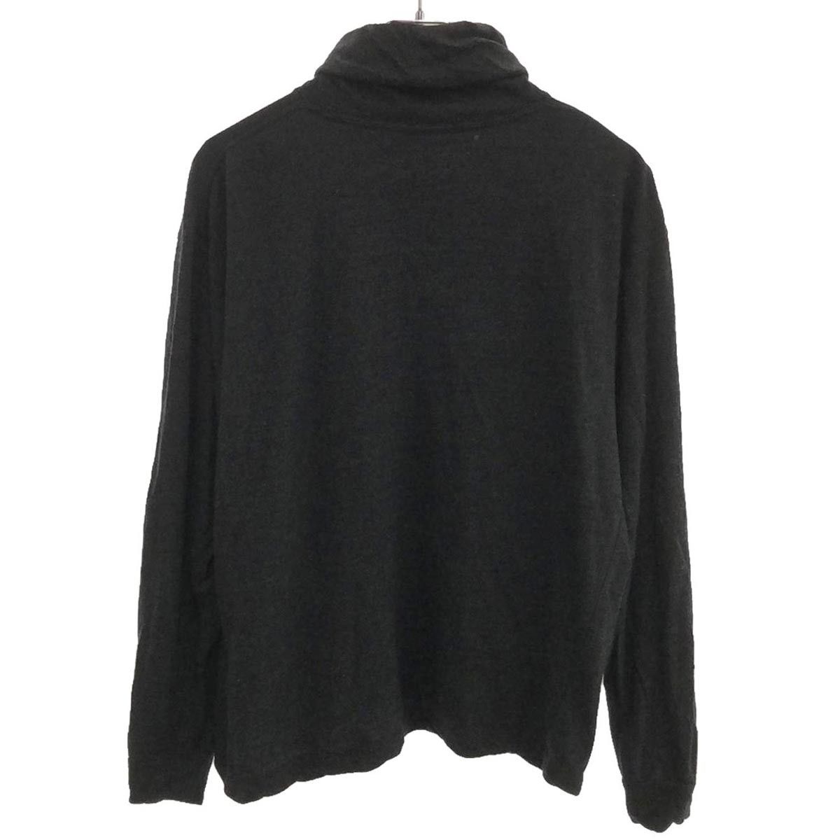 COMOLI コモリ 19AW ウール天竺長袖タートルネックニットセーター Q03  