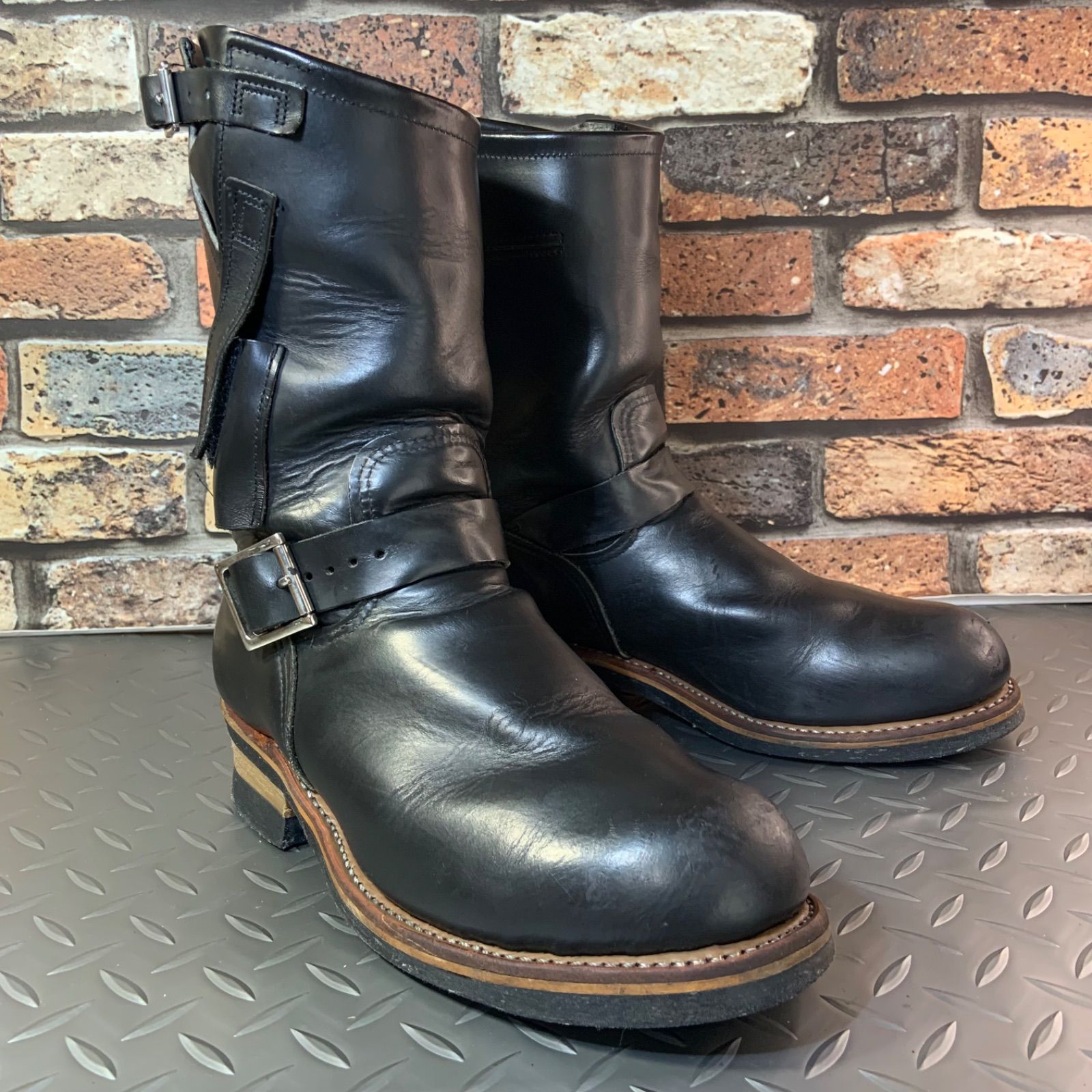 ☆REDWING 8270 PT99 ナイフポケット エンジニアブーツ VINTAGE US7.5D