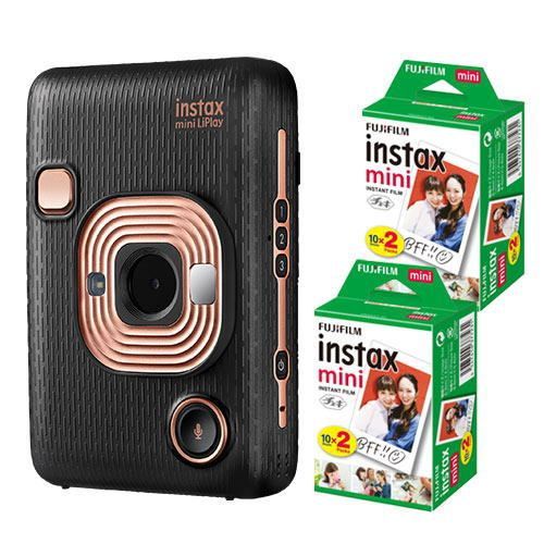 フィルム40枚付】富士フィルム instax mini LiPlay チェキリプレイ