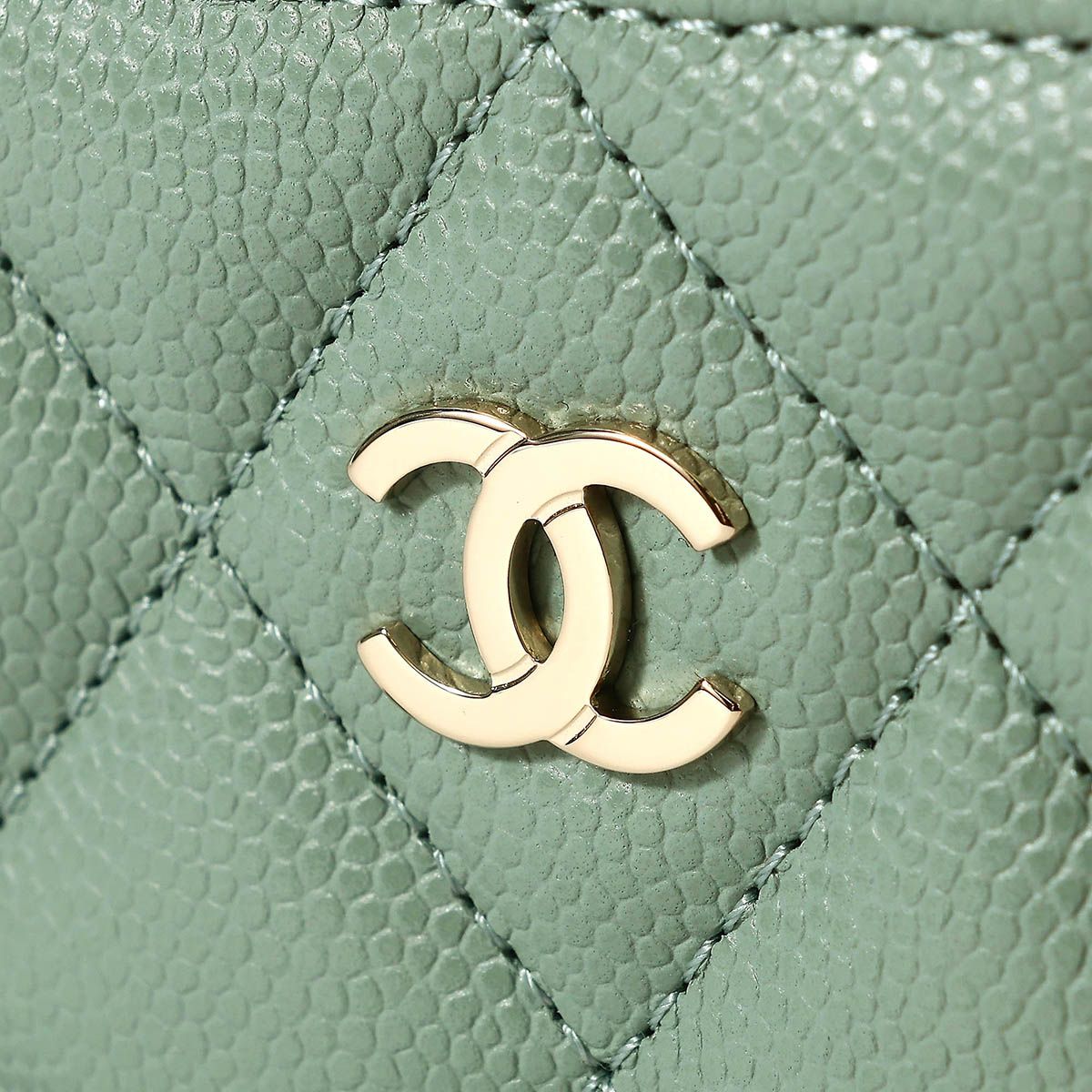 CHANEL ミントグリーン コインケース CHANEL ミントグリーン コインケース - メルカリ