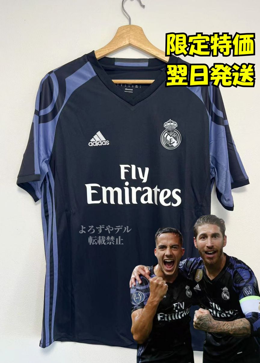【レア】2017レアルマドリード伝説ユニフォーム公式美品 レアルマドリード 17 ホーム 半袖 ユニフォーム ADIDAS 2017