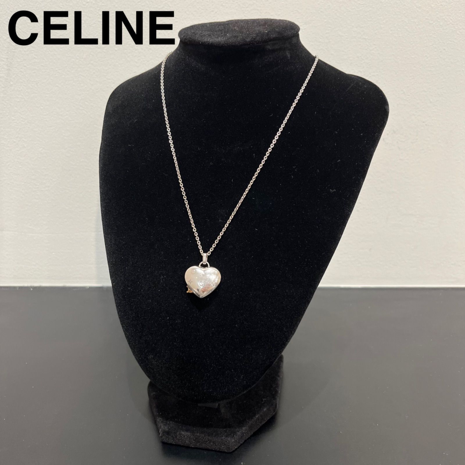 ◆CELINE セリーヌ  ハート ネックレス レディース SV925 ◆