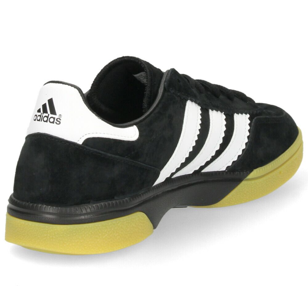 adidas Spezial スニーカー 黒/白 リボン付き adidas スニーカー 黒/白 リボン装飾付き