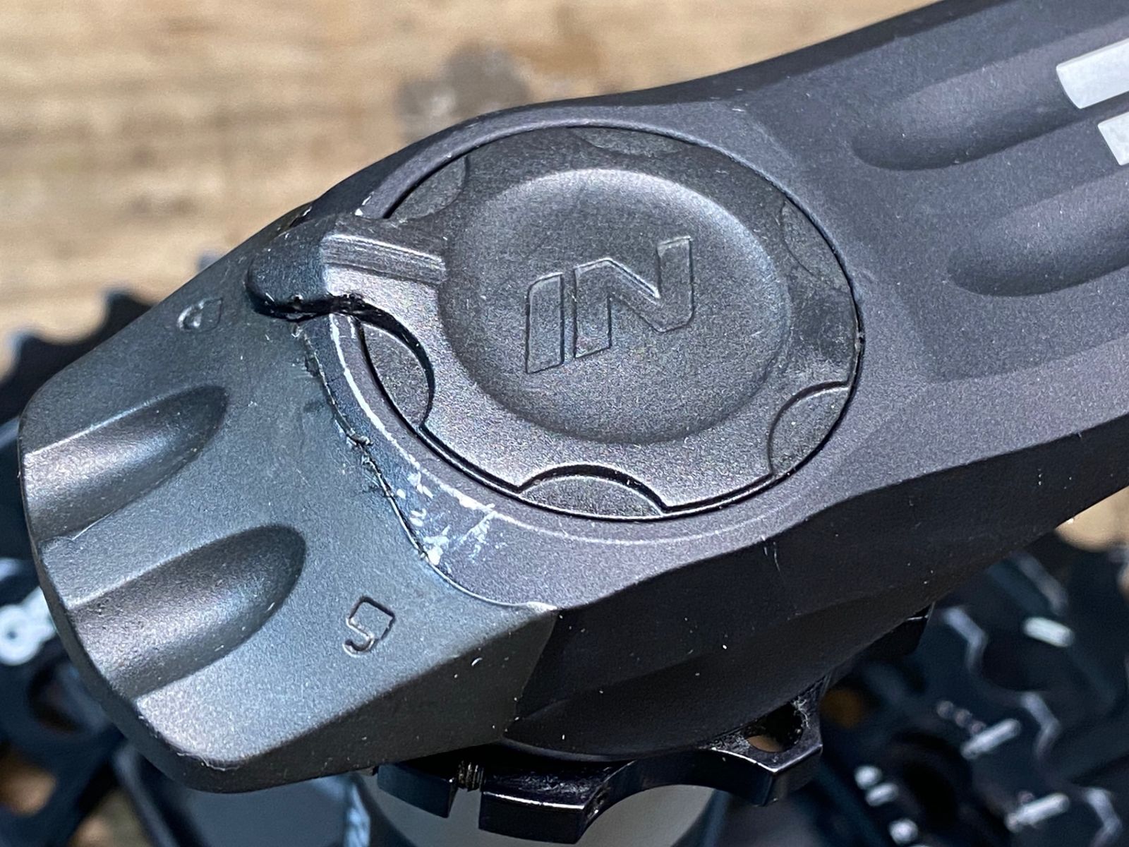 JI054 ローター ROTOR 3D IN POWER Q-RINGS パワーメーター クランクセット 170mm 50 36T 11S スピンドルΦ30 BRIGHTFACE_UK