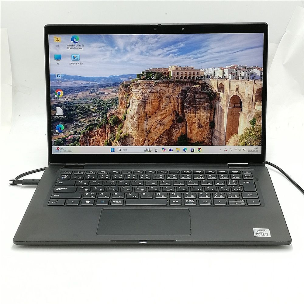 デル ノートパソコン／第10世代／16GB／SSD／Windows11／オフィス