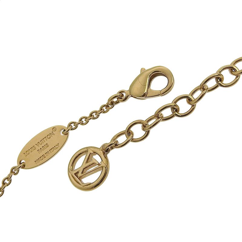 ルイヴィトン LOUIS VUITTON ブレスレット GO-14 GP ゴールド色
