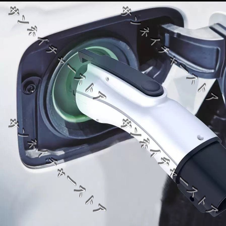 テスラチャージャーからJ1772対応の電気自動車 ポータブル変換アダプター EV充電用コネクタ 最大48Aまで対応 屋外 最高250V